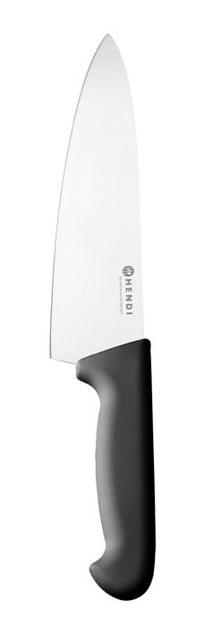 Couteau de chef, 200 mm, universel, HENDI, Profi Line, Noir, (L)335mm — 845387