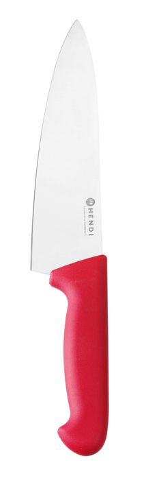 Couteau de chef, 200 mm, HACCP, HENDI, Profi Line, Rouge, (L)335mm — 845400