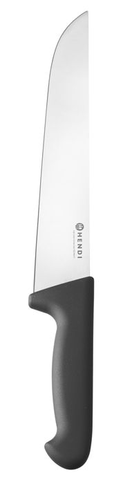 Couteau de boucher, 250 mm, universel, HENDI, Profi Line, Noir, (L)381mm — 845493