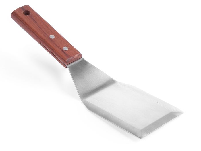 Spatule à hamburger, HENDI, Bois foncé, 270x75mm — 855508