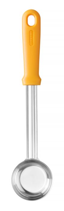 Louche à sauce pour pizza heavy-duty, HENDI, designed by Robert Bronwasser, 0,09L, Orange, 330x72x(H)27mm — 855621