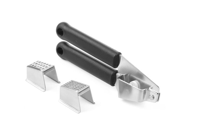 Knoflookpers, HENDI, Zwart, 180x25mm — 856123