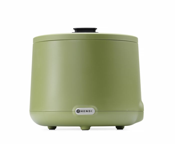 Marmite à soupe UNIQ, HENDI, designed by Robert Bronwasser, 8L, Vert, 230V/500W, ⌀365x(H)325mm — 860540