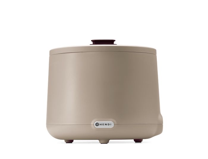 Marmite à soupe UNIQ, HENDI, designed by Robert Bronwasser, 8L, Beige, 230V/500W, ⌀365x(H)325mm — 860557