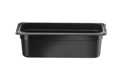 Bac GN 1/3, HENDI, Kitchen Line, GN 1/3, 3,4L, Noir, 325x175x(H)100mm — 865415