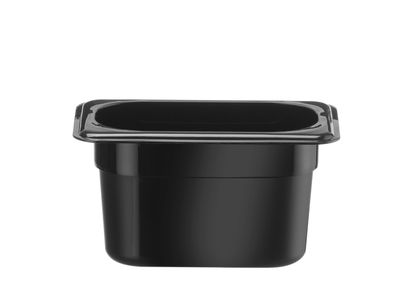 Bac GN 1/9, HENDI, Kitchen Line, GN 1/9, 0,8L, Noir, 175x107x(H)100mm — 865514