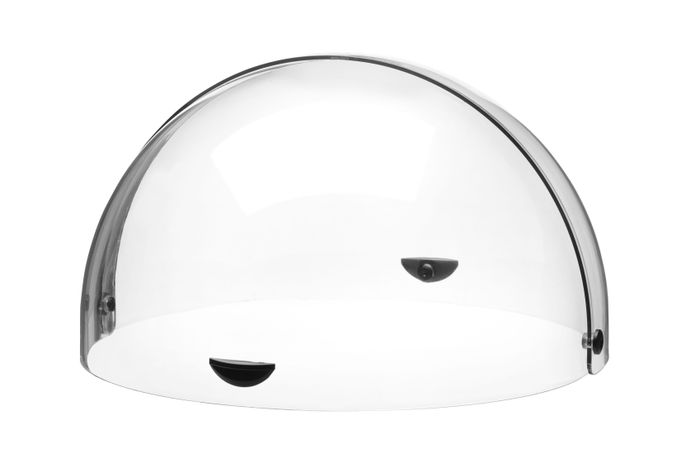 Couvercle coulissant, HENDI, Transparent, 420x395x(H)230mm, Rond — 871676