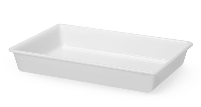 Bereidingsbak, HENDI, 12L, Wit, 535x385x(H)85mm — 873441