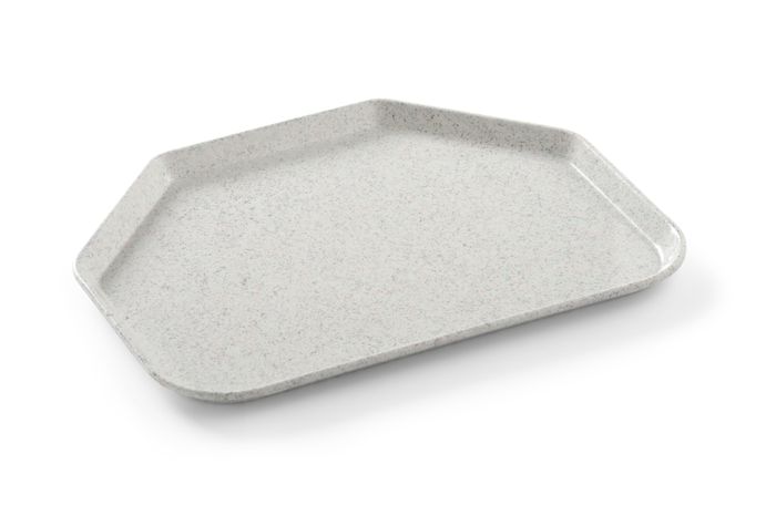 Plateau, trapézoïdal, AmerBox, Granit, 455x355mm — 876657