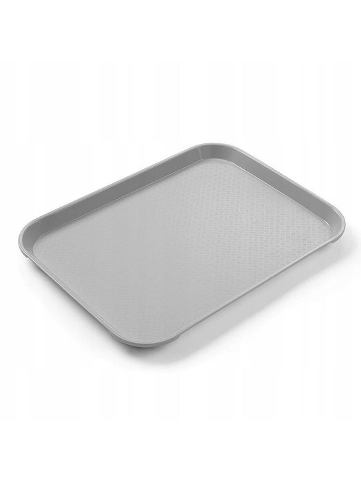 Fastfood dienbladen small, AmerBox, Lichtgrijs, 265x345x(H)20mm — 878705