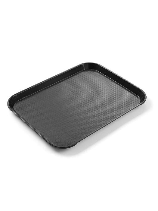Fastfood dienbladen small, AmerBox, Zwart, 265x345x(H)20mm — 878750
