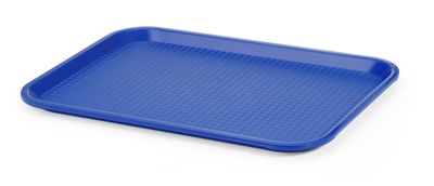 Fastfood dienbladen medium, AmerBox, Blauw, 305x415x(H)20mm — 878927