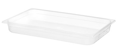 Bac Gastronorme 1/1, HENDI, GN 1/1, 9L, Transparent, 530x325x(H)65mm — 880036
