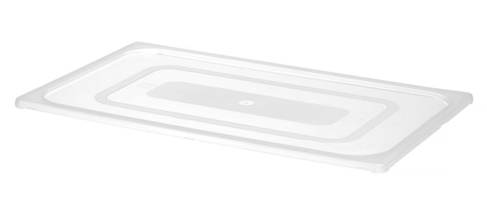 Deksel voor GN containers polypropyleen, HENDI, GN 1/1, Transparant, 530x325mm — 880609