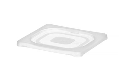 Couvercle bacs GN en polypropylène, HENDI, GN 1/6, Transparent, 176x162mm — 880647