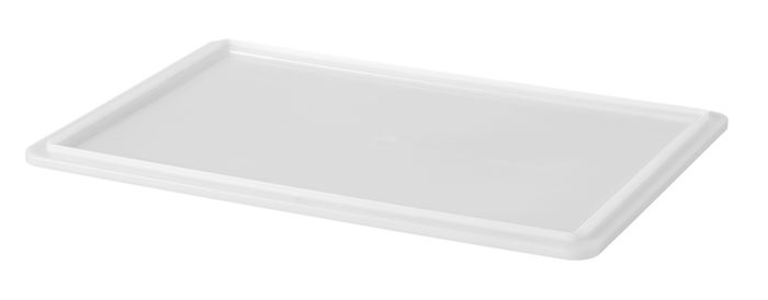 Deksel voor pizzadeegdozen, AmerBox, Profi Line, Wit, 600x400mm, Rechthoekig — 881071