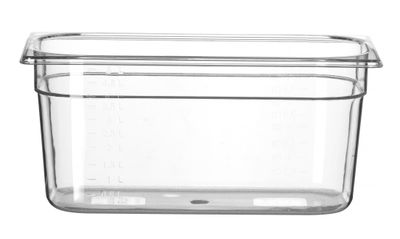 Bac GN 1/3 COOL, HENDI, COOL, GN 1/3, 5,5L, Transparent, 325x176x(H)150mm — 882191