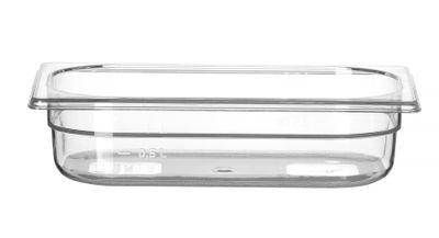 Bac GN 1/4 COOL, HENDI, COOL, GN 1/4, 1,7L, Transparent, 265x163x(H)65mm — 882238