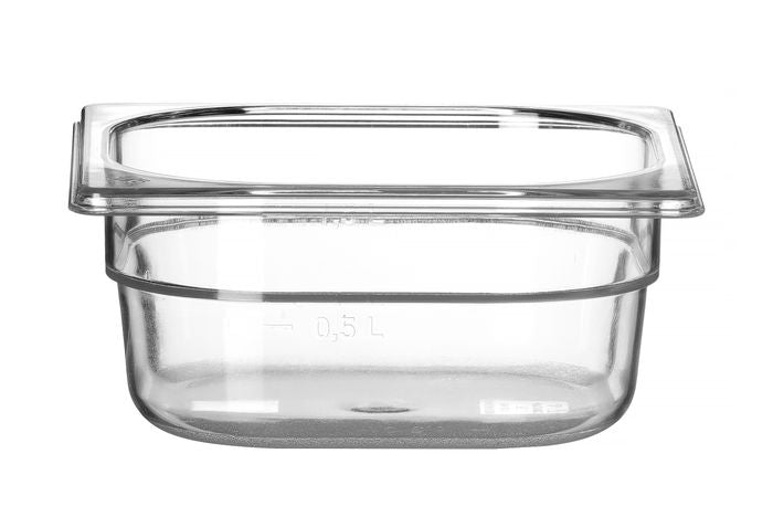 Bac GN 1/6 COOL, HENDI, COOL, GN 1/6, 1L, Transparent, 176x162x(H)65mm — 882306