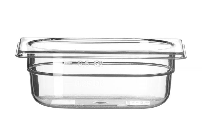 Bac GN 1/9 COOL, HENDI, COOL, GN 1/9, 0,6L, Transparent, 108x176x(H)65mm — 882382