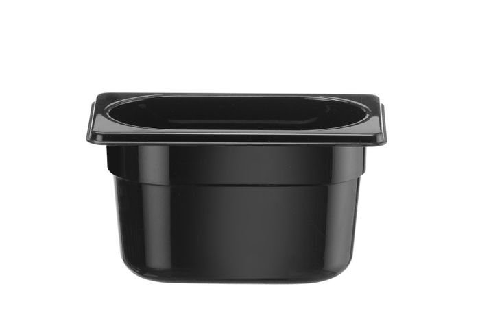 GN-bak 1/9 COOL, HENDI, COOL, GN 1/9, 0,9L, Zwart, 108x176x(H)100mm — 882405