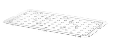 Lekrooster voor GN containers COOL, HENDI, COOL, GN 1/1, Transparant, 530x325mm — 882542