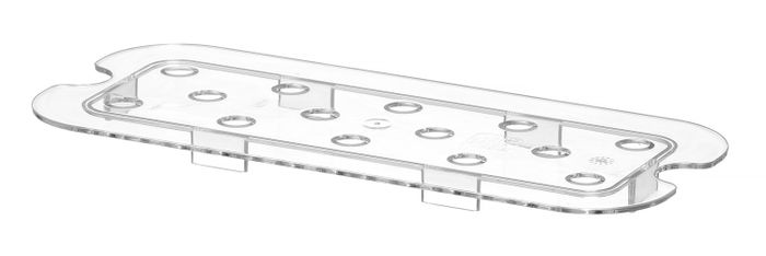 Lekrooster voor GN containers COOL, HENDI, COOL, GN 1/3, Transparant, 325x176mm — 882566