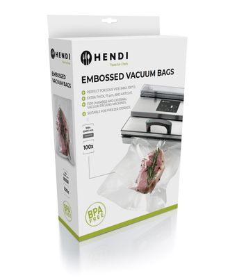 Sacs sous vide gaufrés, HENDI, 100 u., 300x400mm — 971031