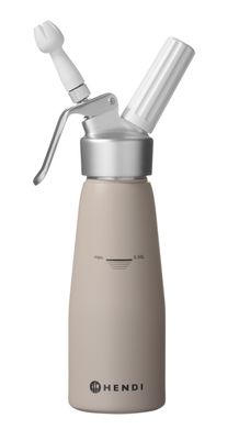 Slagroomapparaat, HENDI, 0,5L, Taupe, ⌀80x(H)260mm — 975893