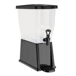 Distributeur de boissons en polypropylène noir Olympia 12L — HP799
