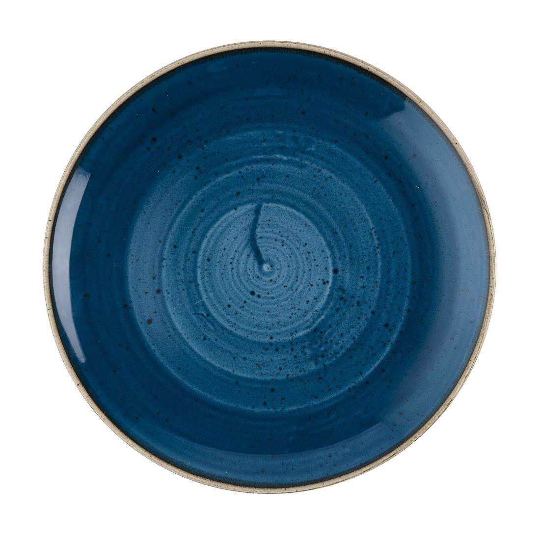 Assiettes rondes Churchill Stonecast Java Blue Evolve 260mm (lot de 12) — HR381