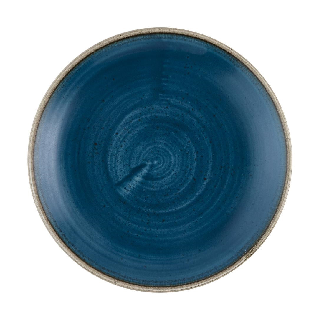 Assiettes rondes Churchill Stonecast Java Blue Evolve 165mm (lot de 12) — HR383