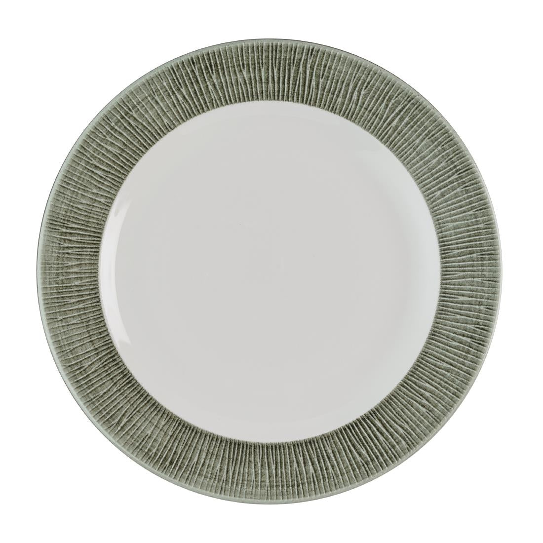 Assiettes classiques Churchill Bamboo Ceramic Spinwash Alpine 273mm (lot de 12) — HR428