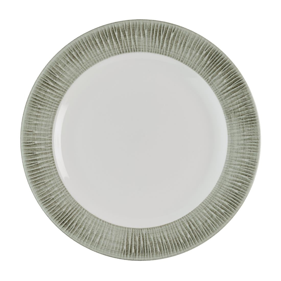 Assiettes classiques Churchill Bamboo Ceramic Spinwash Alpine 157mm (lot de 12) — HR429