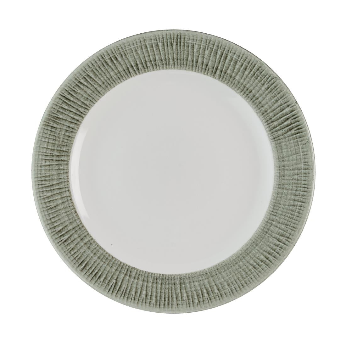 Assiettes classiques Churchill Bamboo Ceramic Spinwash Alpines 206mm (lot de 12) — HR431