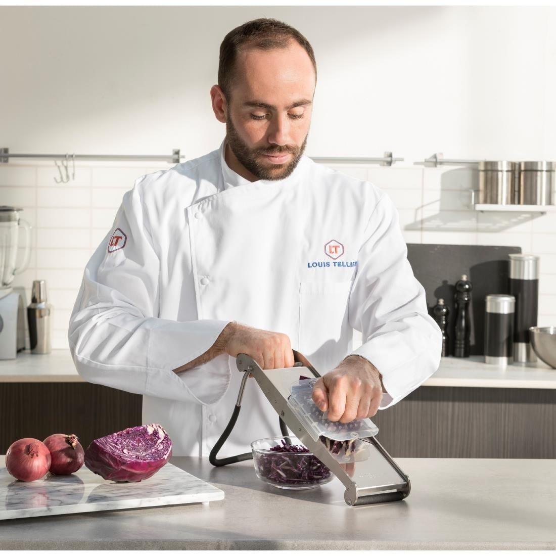 Mandoline japonaise en inox Louis Tellier Bron Compact Pro — HS500