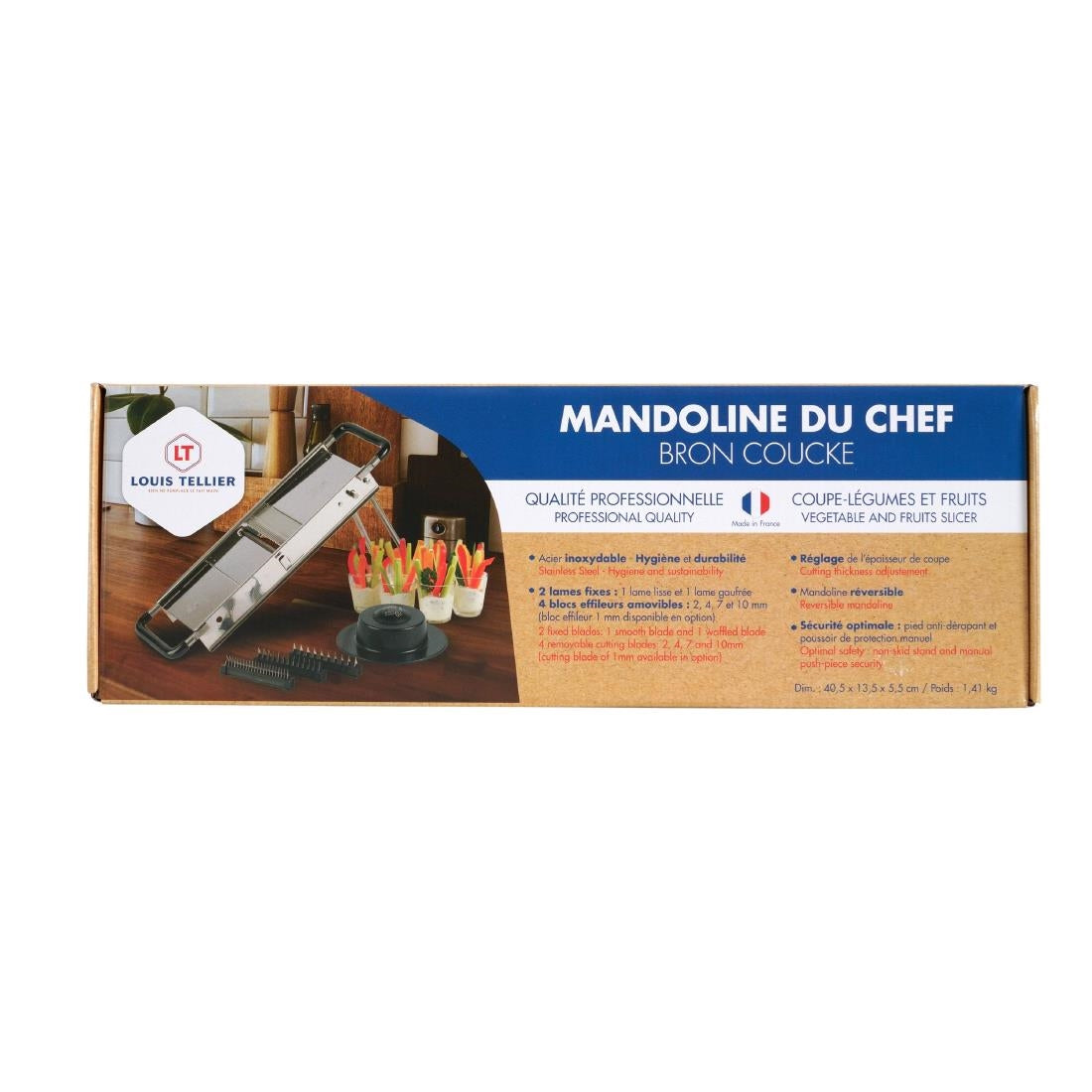 Mandoline du Chef réversible Louis Tellier — HS501