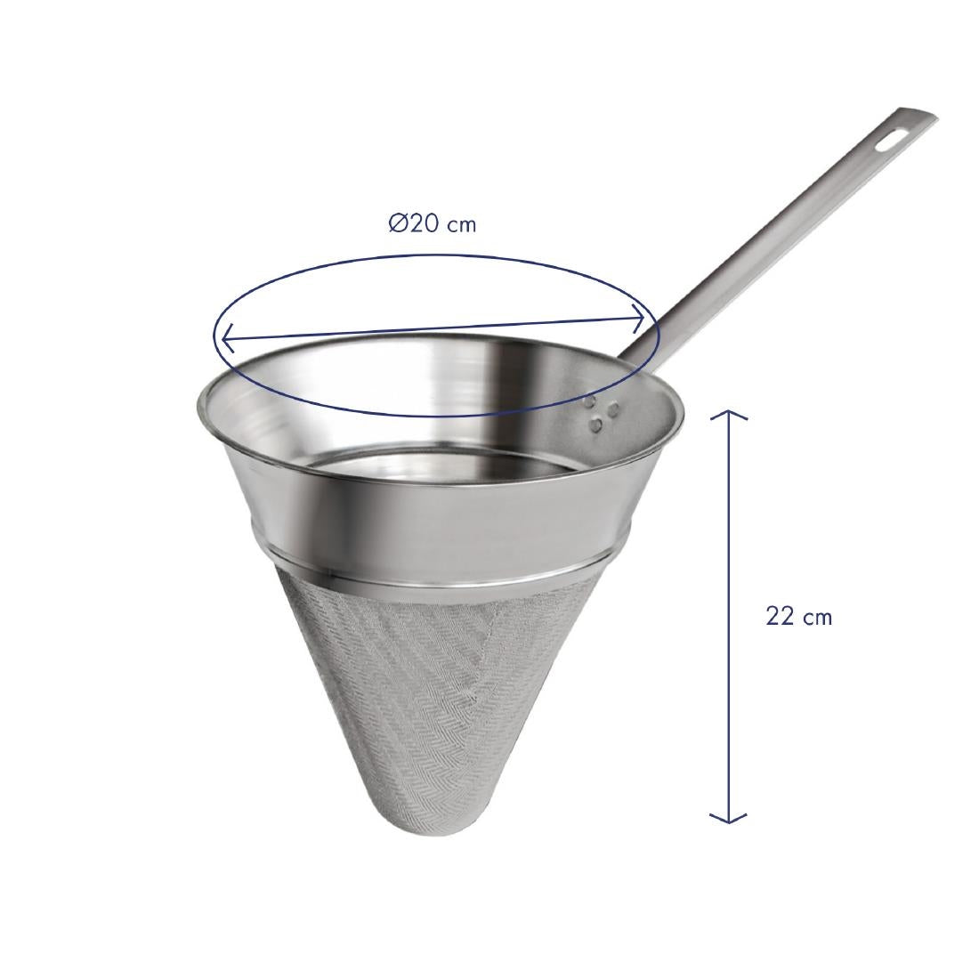 Chinois mailles fines Gobel Louis Tellier 200mm — HS515