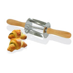Rouleau à mini croissants en inox poignée bois Gobel Louis Tellier 345x75x75mm — HS516