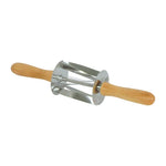Rouleau à mini croissants en inox poignée bois Gobel Louis Tellier 345x75x75mm — HS516