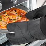 Gant de four en silicone avec manchette Vogue — HS949