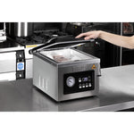 Machine de mise sous vide avec chambre et pompe à huile Buffalo 9L — HT497