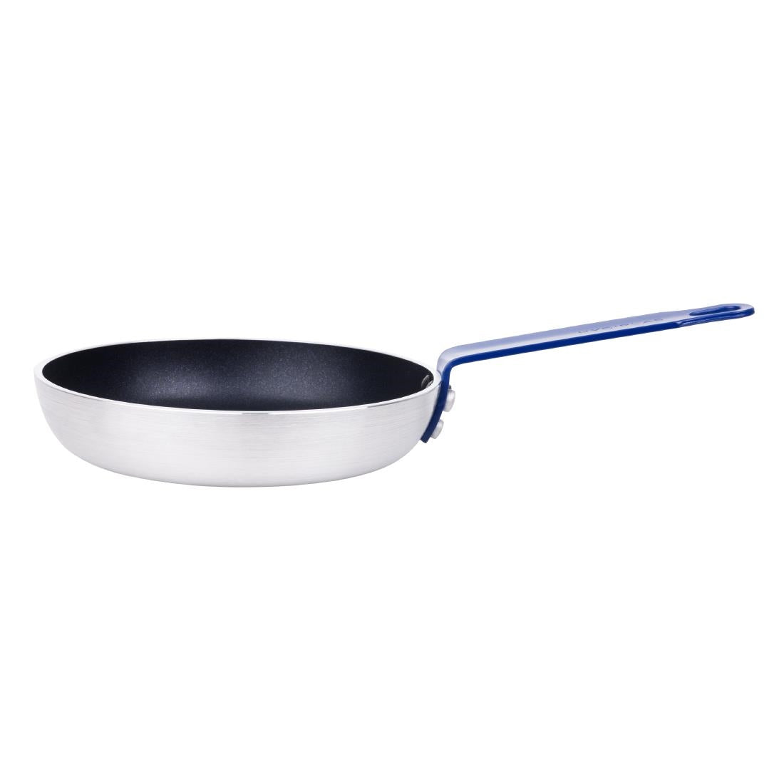 Poêle en aluminium antiadhésive Hygiplas Teflon Platinum Plus 192mm bleue — HT970