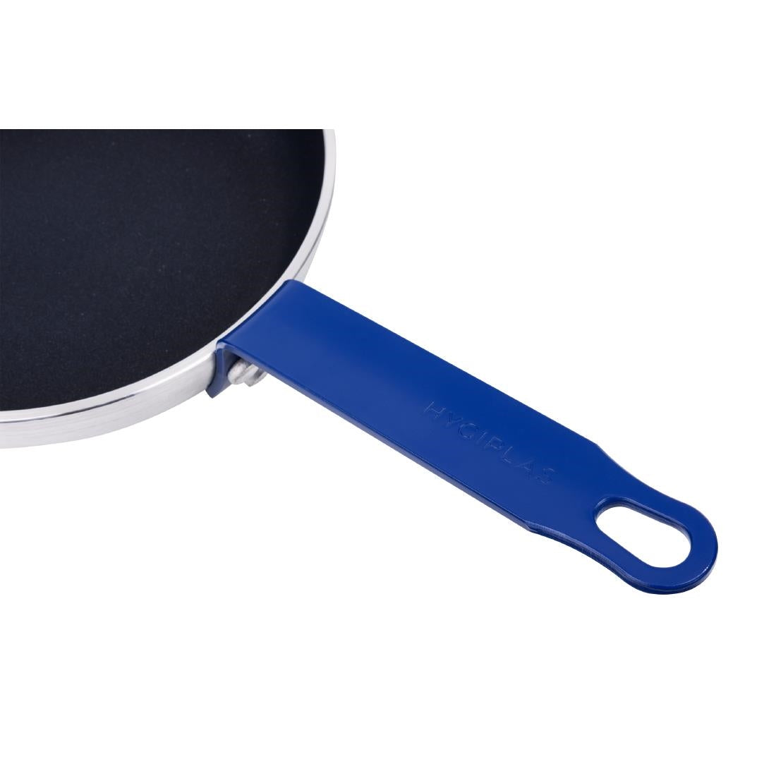 Poêle en aluminium antiadhésive Hygiplas Teflon Platinum Plus 192mm bleue — HT970