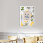 Cadre clipsable Europel A3 25mm blanc mat — HU445