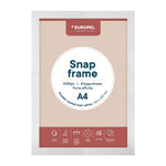 Cadre clipsable Europel A4 25mm blanc mat — HU446