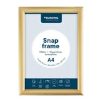 Cadre clipsable Europel A4 25mm doré — HU448