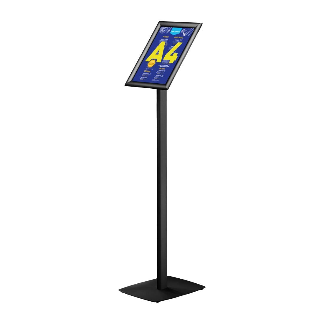 Porte-affiche Europel avec cadre clipsable A4 25mm noir — HU452