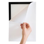 Cadres d'affichage autocollants Europel A3 noirs (lot de 2) — HU454