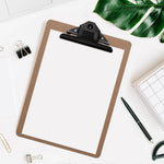 Porte-bloc panneau en fibre de bois Europel A4 portrait 210 x 297 mm — HU468
